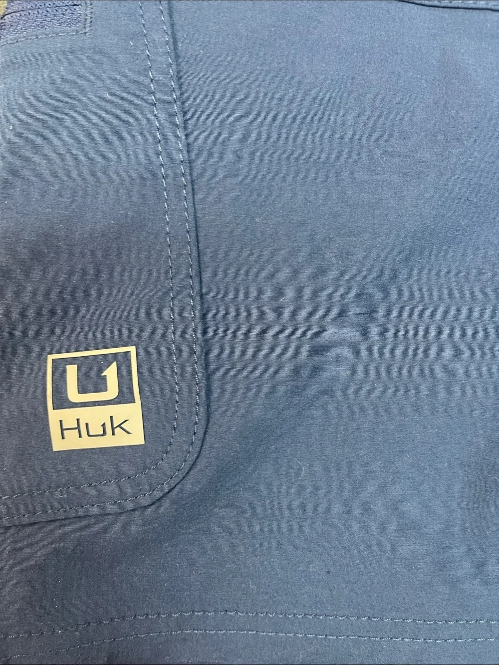 Huk Next Level 7” Fishing Shorts Blue